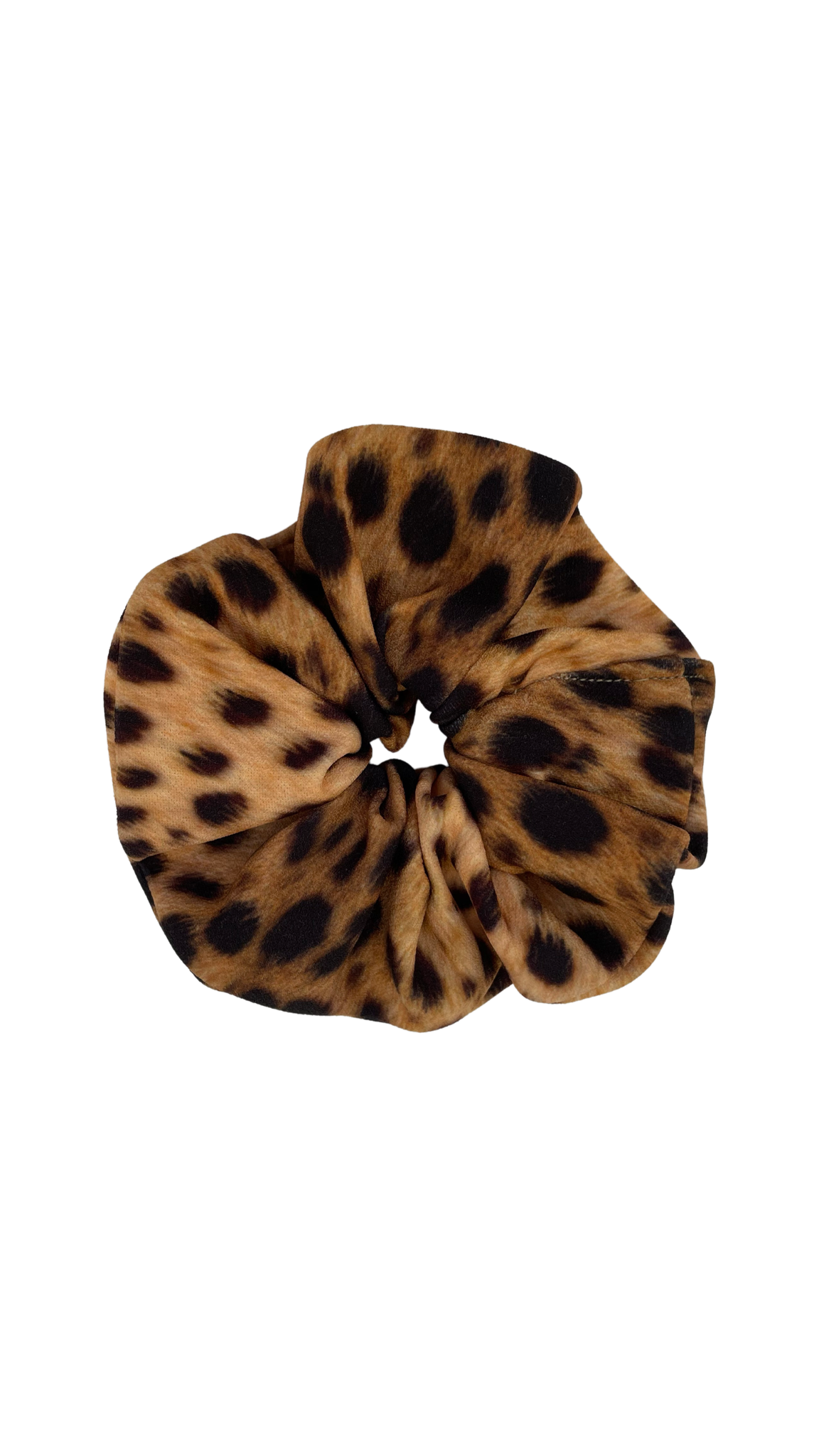 Leopard Print Scrunchie