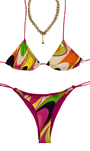 Upcycled Pucci Bikini